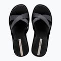 Damen-Pantoletten Ipanema High Fashion II Slide black/glitter/beige 2