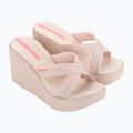 Damen-Pantoletten Ipanema High Fashion II Slide beige/glitter/pink