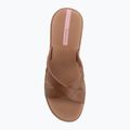 Damen-Pantoletten Ipanema High Fashion II Slide brown/glitter/pink 5