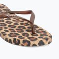 Damen Zehentrenner Ipanema Animal Print beige/bronze/bronze 7