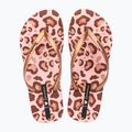 Damen Zehentrenner Ipanema Animal Print beige/gold 2
