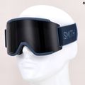 Skibrille Smith Squad XL french navy/chromapop sun black M675 9