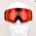 Skibrille Smith 4D Mag black/chromapop photochromic red mirror M732 9