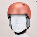 Skihelm Alpina Grand coral matt 9