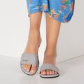 Damen-Flip-Flops Havaianas You Malta Metallic eisgrau 14