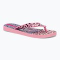 Ipanema Safari Fun Kinder Pantoletten rosa und lila 26851-AF799