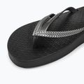Flip-Flops Damen Ipanema Bossa Soft V black/silver 7