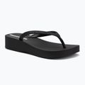 Women's Ipanema Mesh Chic Plat schwarz/glitter schwarz flip flops