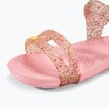 Havaianas Kinder Play Mall Glitter macaron rosa Sandalen 8