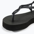 Damen Sandalen Havaianas Luna Flatform schwarz 7