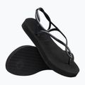 Damen Sandalen Havaianas Luna Flatform schwarz 10