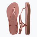 Havaianas Luna Flatform Damen Sandalen Krokus Rose 11