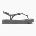 Damen Havaianas Luna Flatform grau Stahl Sandalen 2