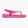 Havaianas Baby Brasil Logo II rosa flux / weiße Sandalen 2