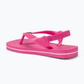 Havaianas Baby Brasil Logo II rosa flux / weiße Sandalen 3