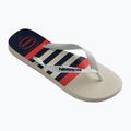 Havaianas Top Nautical Flip Flops weiß/weiß/marineblau 8