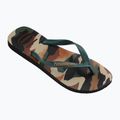 Herren Havaianas Top Camu Flip Flops schwarz / pantanal grün 8