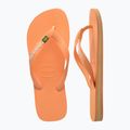 Havaianas Brasil Logo Pfirsich Flip Flops 11