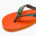 Havaianas Brasil Logo Sonnenuntergang orange Flip Flops 7