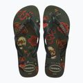 Herren Havaianas Top Tribo olivgrün Flip Flops 12