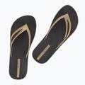 Damen Ipanema Bossa Soft V schwarz/gold Flip Flops 3