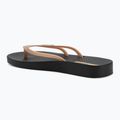 Damen Ipanema Bossa Soft V schwarz/gold Flip Flops 3