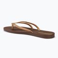 Flip-Flops Damen Ipanema Bossa brown/gold 3