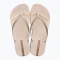 Damen Ipanema Mesh Chic Plat beige/glitter flip flops 2