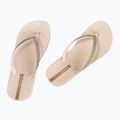 Damen Ipanema Mesh Chic Plat beige/glitter flip flops 3