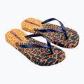 Ipanema Animal Print VI Damen Flip Flops gelb/hellblau