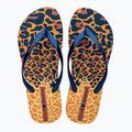 Ipanema Animal Print VI Damen Flip Flops gelb/hellblau 2