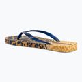 Ipanema Animal Print VI Damen Flip Flops gelb/hellblau 3