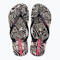 Ipanema Animal Print VI beige/schwarz/rosa Damen-Flip-Flops 2