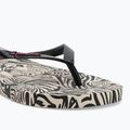Ipanema Animal Print VI beige/schwarz/rosa Damen-Flip-Flops 7