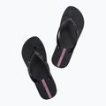 Ipanema Mesh X Plat Damen schwarz/schwarz/lila Flip Flops 3