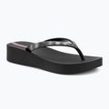 Ipanema Mesh X Plat Damen schwarz/schwarz/lila Flip Flops