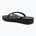Ipanema Mesh X Plat Damen schwarz/schwarz/lila Flip Flops 3