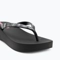 Ipanema Mesh X Plat Damen schwarz/schwarz/lila Flip Flops 7