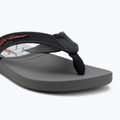 RIDER Impulse Graphic dunkelgrau/schwarz/rot Herren-Flip-Flops 7