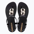 Ipanema Class Connect Damen Sandalen schwarz/schwarz/gold 9
