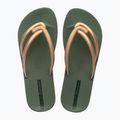 Ipanema Comfy grün/goldene Damen Flip Flops 2