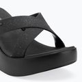 Ipanema High Fashion II Slide Damen schwarz/glitter schwarz/lila Flip-Flops 7