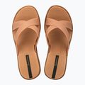Damen Flip-Flops Ipanema High Fashion II Slide beige/glitter beige/grün 2