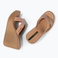 Damen Flip-Flops Ipanema High Fashion II Slide beige/glitter beige/grün 3