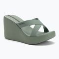 Ipanema High Fashion II Slide Damen grün/glitter grün/grau Flip-Flops