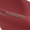 Havaianas Square Logo Flip Flops für Frauen Pop Up pau brasil 12