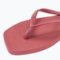 Havaianas Square Logo Flip Flops für Frauen Pop Up pau brasil 7