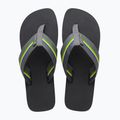 Herren Havaianas Urban Brasil neue graphitfarbene Flip Flops 10