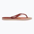 Damen Havaianas Slim Palette Glow Ballett-Flip-Flops rosa 2