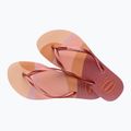 Damen Havaianas Slim Palette Glow Ballett-Flip-Flops rosa 5